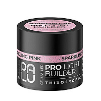 Изграждащ гел Palu Pro Light Builder Sparkling Pink 12g