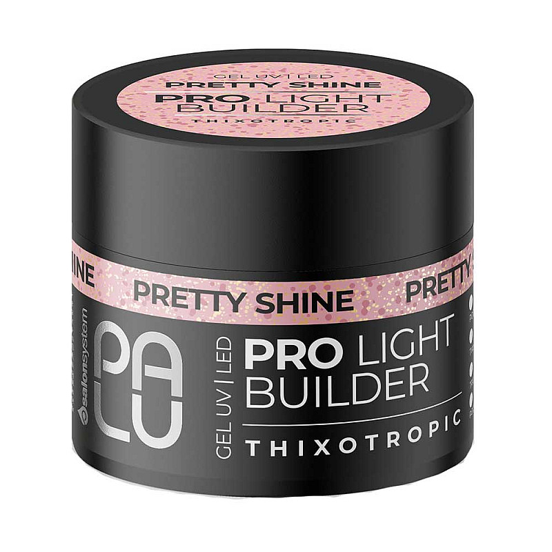 Изграждащ гел Palu Pro Light Builder Pretty Shine 90g