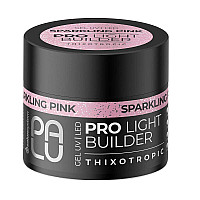 Изграждащ гел Palu Pro Light Builder Sparkling Pink 90g