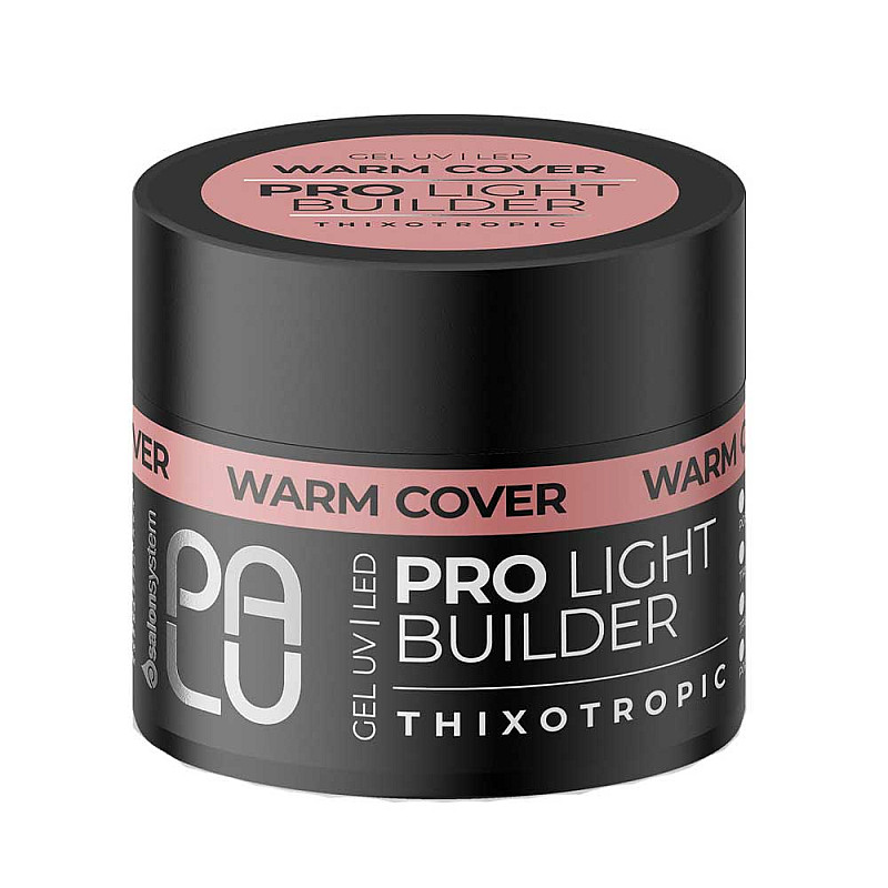 Изграждащ гел Palu Pro Light Builder Warm Cover 45g