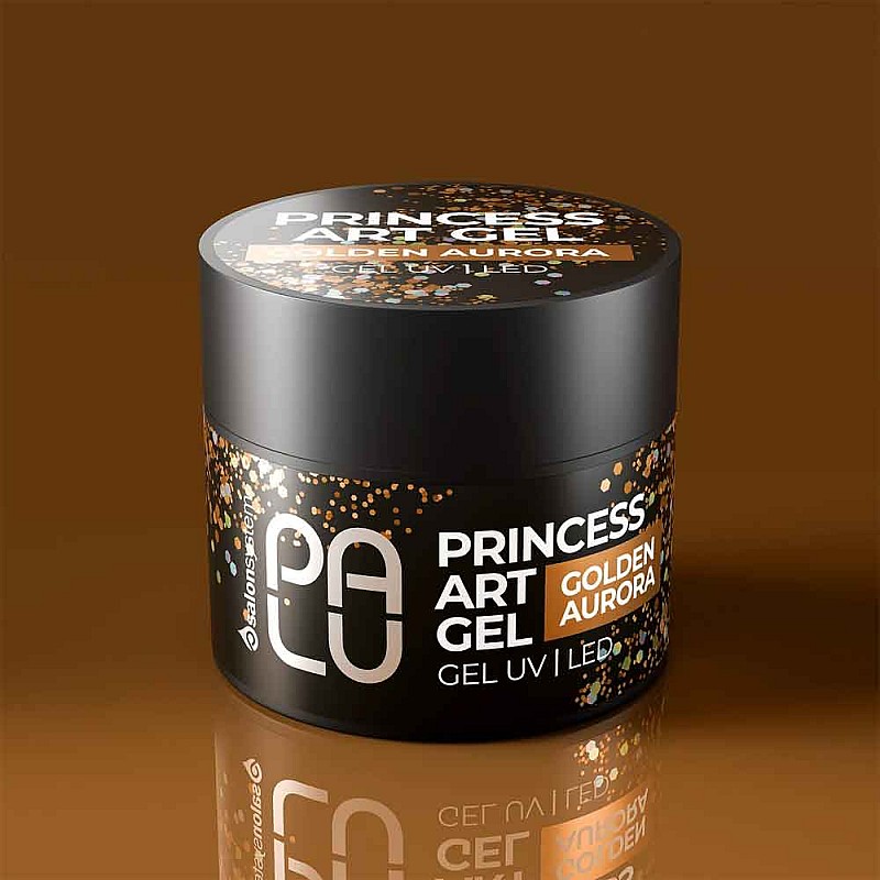 Гел за декорации златно Palu Princess Art Gel Golden Aurora 10g
