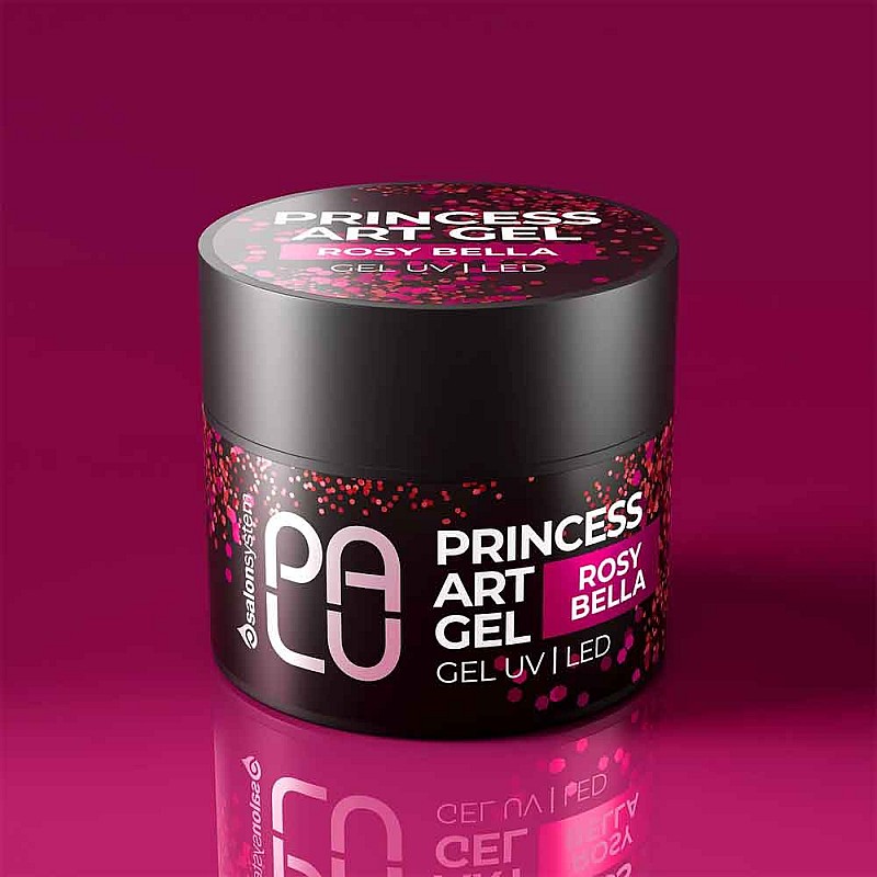 Гел за декорации розово Palu Princess Art Gel Rosy Bella 10g