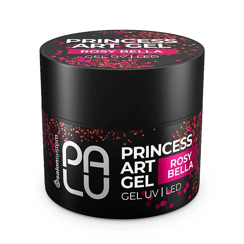 Гел за декорации розово Palu Princess Art Gel Rosy Bella 10g