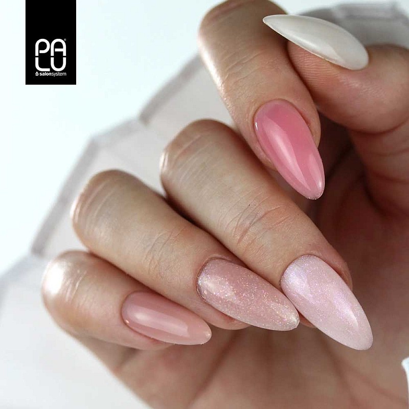 Изграждащ гел Palu Pro Contol Shiny Pink 45g