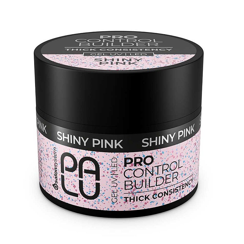 Изграждащ гел Palu Pro Contol Shiny Pink 45g