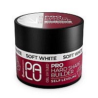 Изграждащ гел бял Palu Pro Hard Shape Builder Gel Soft White 45g