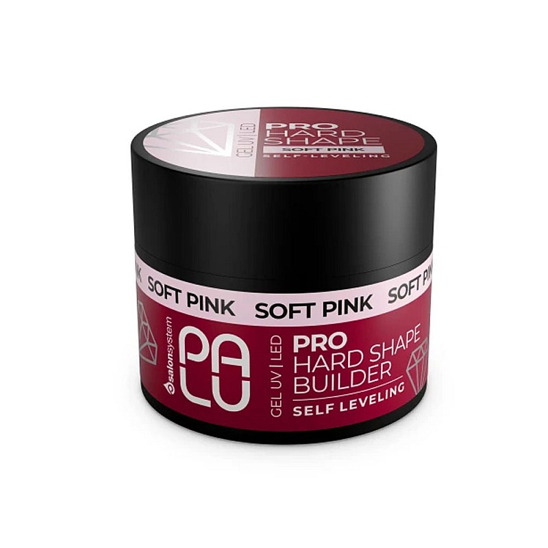 Изграждащ гел Palu Pro Hard Shape Builder Gel Soft Pink 45g