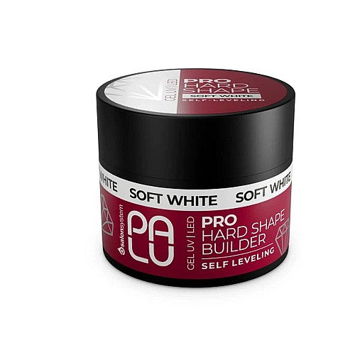 Изграждащ гел бял Palu Pro Hard Shape Builder Gel Soft White 45g
