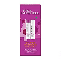 Коледен комплект за слаба и увредена коса Paul Mitchell Super Strong Duo