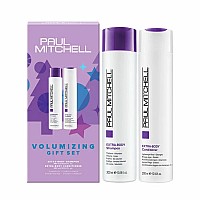 Коледен комплект за феноменален обем на тънка коса Paul Mitchell Extra-Body Volume Duo