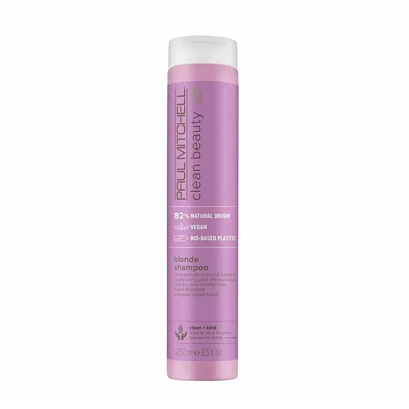 Комплект за неутрализиране на топли тонове и студено русо Paul Mitchell Clean Beauty Blonde Duo