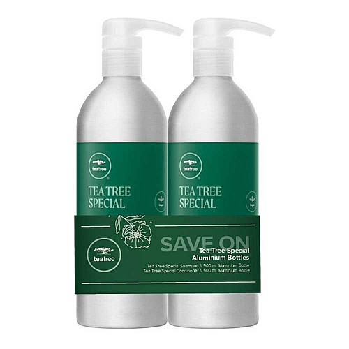 Комплект Paul Mitchell Tea Tree Special Save On Aluminum Bottles 2x500ml