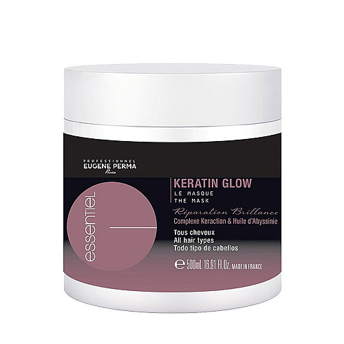 Маска за блясък с кератин Eugene perma Keratin glow mask 500 ml