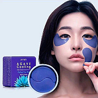 Пачове за очи с агаве и охлаждащ ефект Petitfеe Cooling Hydrogel Eye Mask 60бр