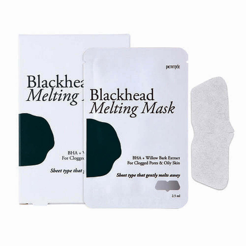 Дълбоко почистваща маска за черни точки Petitfee Blackhead Melting Mask 5бр