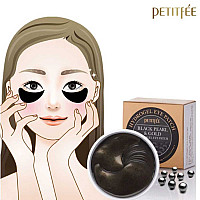 Пачове за очи Petitfee Black Pearl & Gold Hydrogel Eye Patch 60pcs