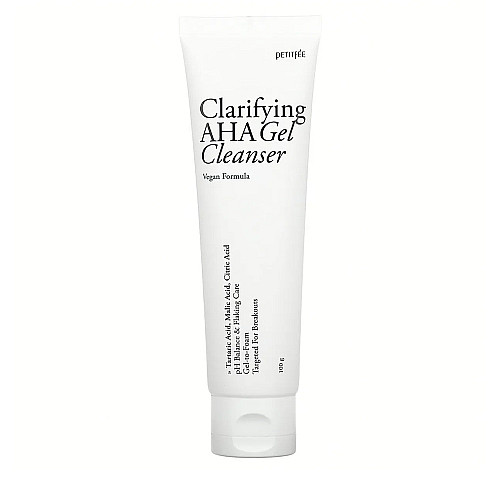 Почистващ гел за проблемна кожа Petitfee Clarifying AHA Gel Cleanser 100ml