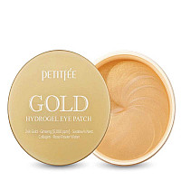 Пачове за очи със злато и розова вода Petitfee Gold Hydrogel Eye Patch 60pcs