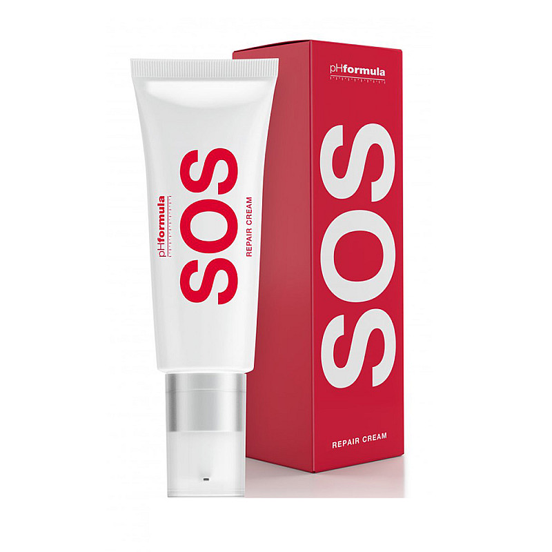 Богат крем за суха и чувствителна кожа pHformula SOS rescue cream 50ml