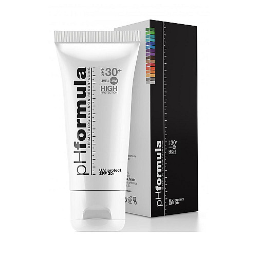 Слънцезащитен крем за лице SPF30+ pHformula U.V. protect SPF 30+ 50ml