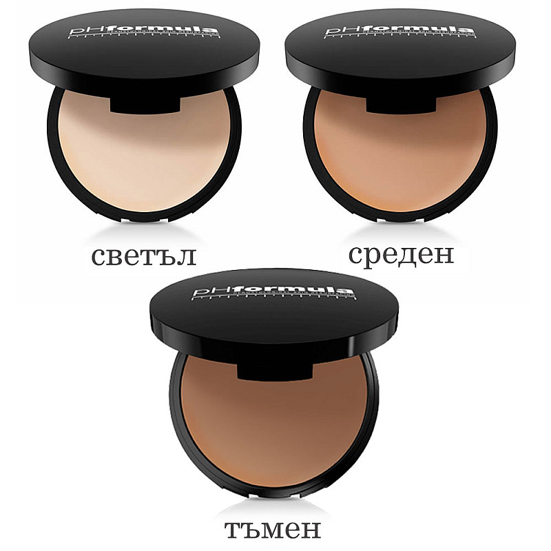 Компактен фон дьо тен с SPF 50+ pHformula Compact foundation 14g 