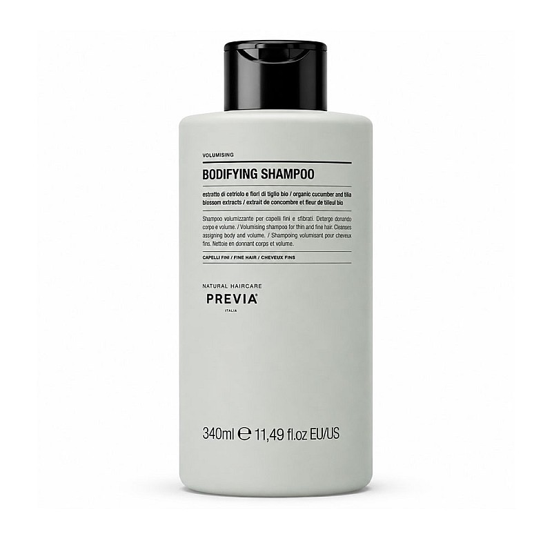 Шампоан за обем и плътност на фината коса Previa Volumising Bodifying Shampoo 340ml