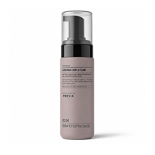 Дефинираща пяна за обемни и еластични къдрици Previa Curlfriends Luscious Curls Foam 150ml