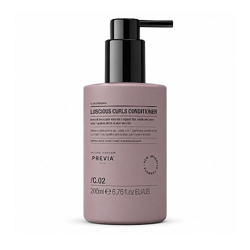 Подхранващ балсам за еластични и добре оформени къдрици Previa Curlfriends Luscious Curls Conditioner 200ml