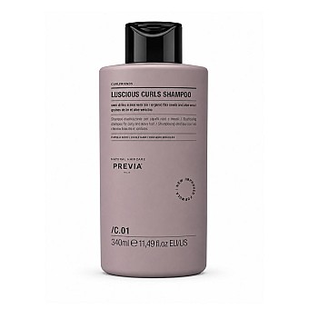 Шампоан за дефинирани и жизнени къдрици Previa Curlfriends Luscious Curls Shampoo 340ml