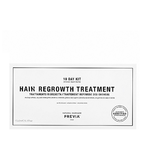 Интензивна терапия за растеж и сгъстяване на косата Previa Extra Life Hair Regrowth Treatment 10 x 3ml