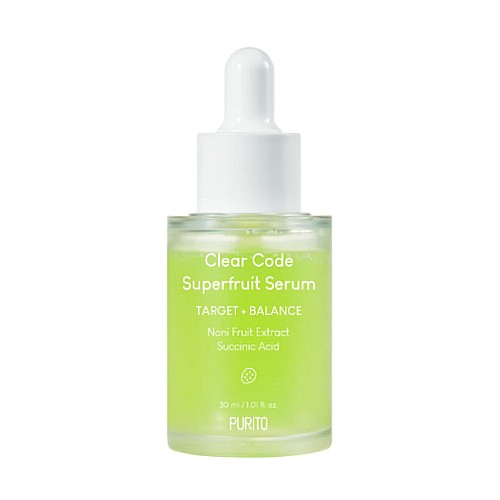 Анти-акне балансиращ серум с плодов екстракт Purito Clear Code Superfruit Serum 30ml