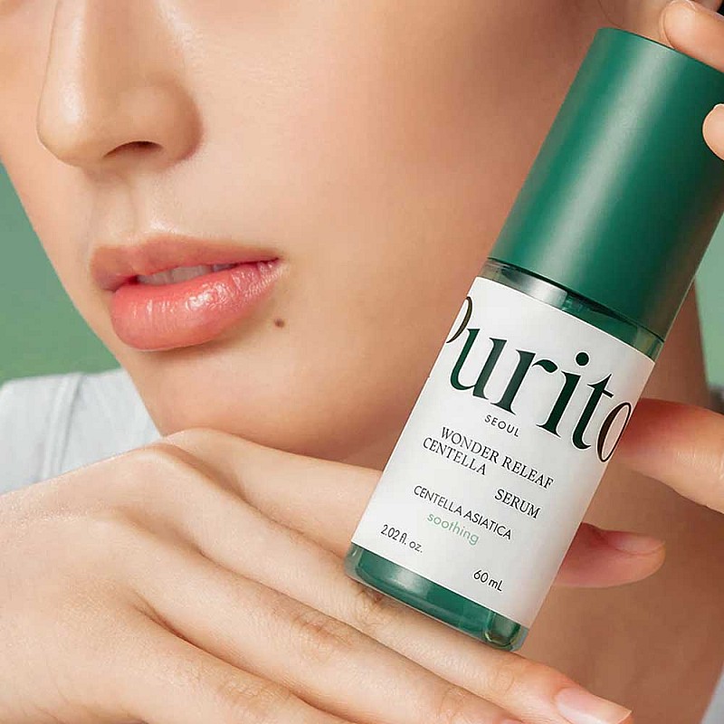 Хидратиращ и успокояващ серум за чувствителна кожа Purito Wonder Releaf Centella Serum 60ml