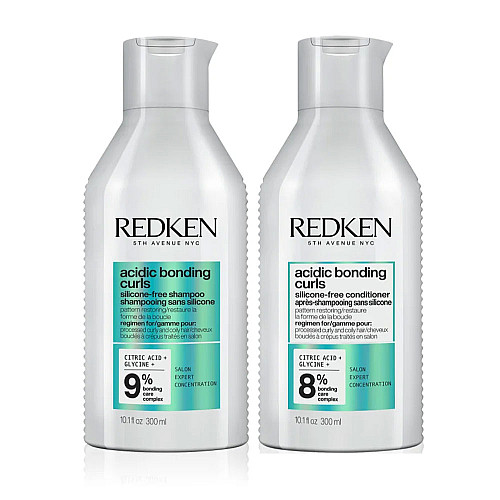 Сет Шампоан и Балсам за увредена Къдрава коса Redken Acidic Bonding Concentrate Curl