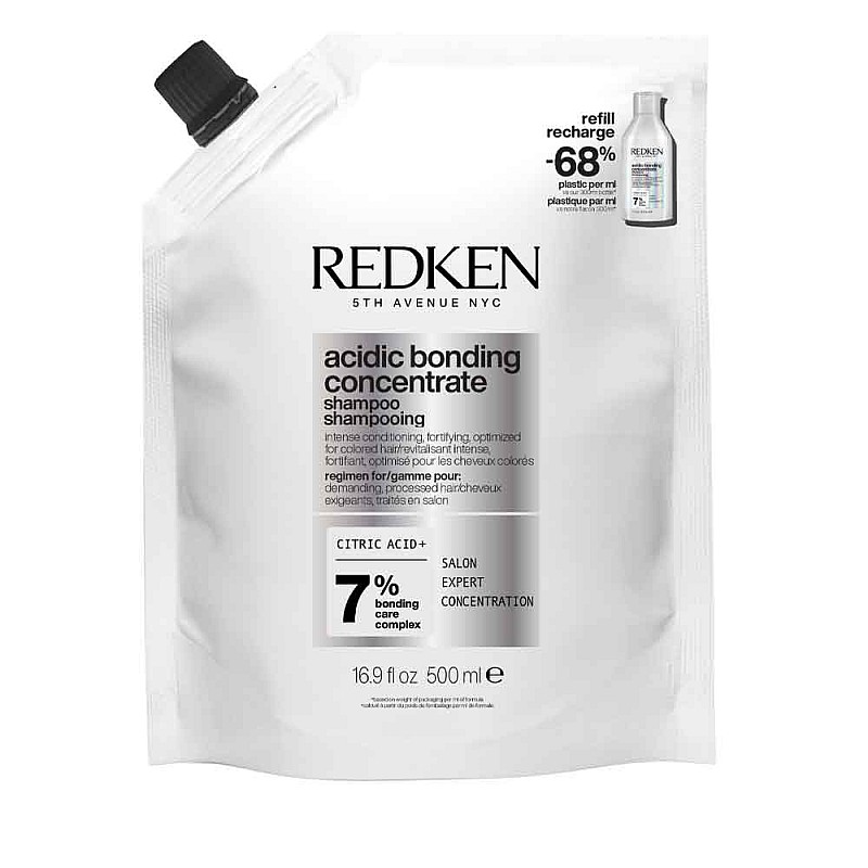 Шампоан за увредена коса Redken Acidic Bonding Concentrate Shampoo Refill 500ml