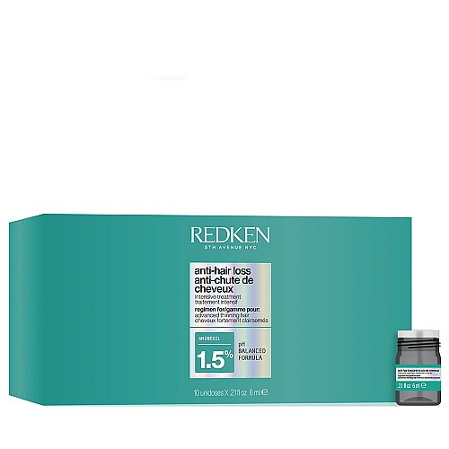 Интензивни ампули против косопад Redken Acidic Grow Full System 1.5% Aminexil Anti-Hair Loss Intensive Treatment 10X6ml