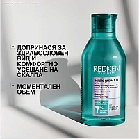 Уплътняващ шампоан за изтъняваща коса Redken Acidic Grow Full System Shampoo 300ml
