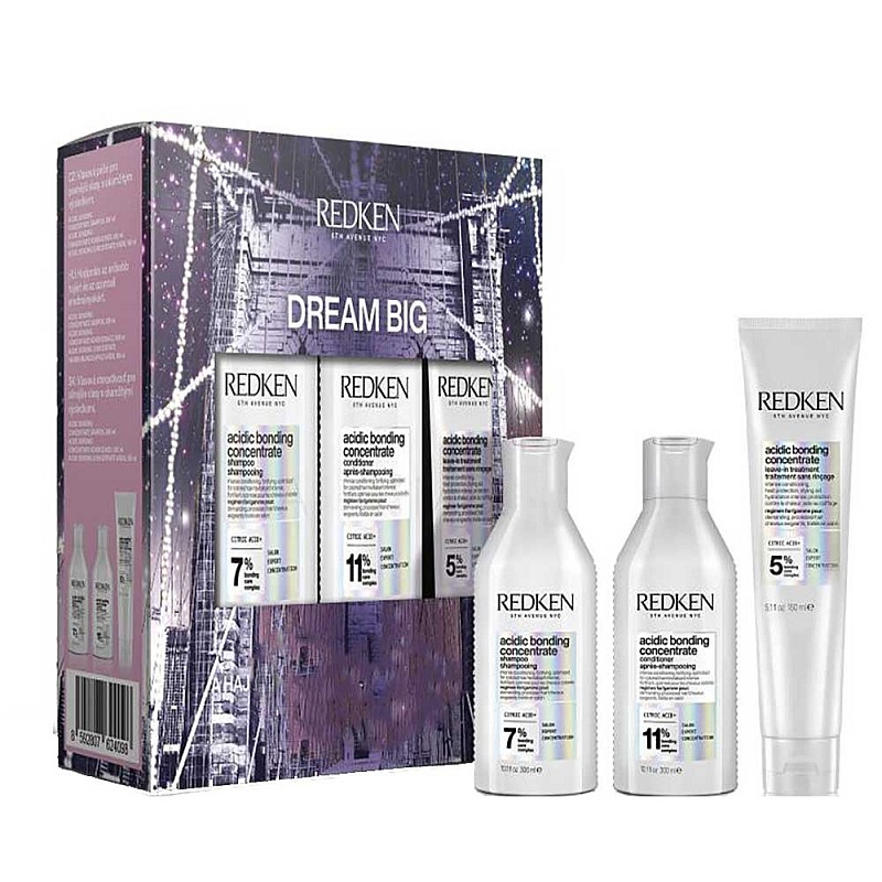 Коледен комплект възстановяване на косата Redken Acidic Bonding Dream Big