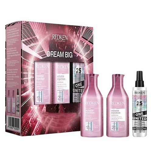 Коледен комплект за обем и плътност на косата Redken Volume Injection Dream Big