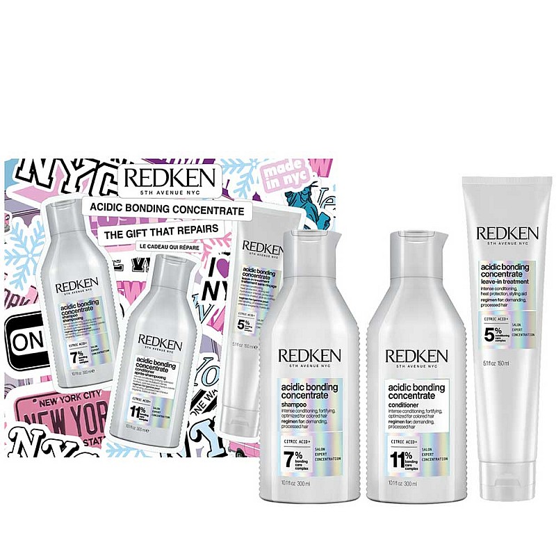 Коледен комплект възстановяване на косата Redken Acidic Bonding Holiday