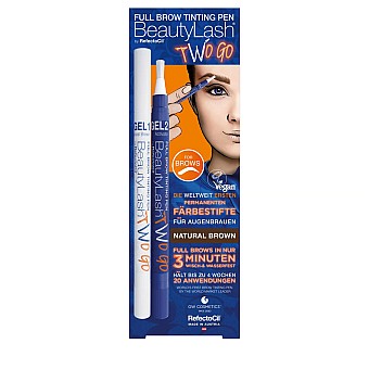 Писалка за вежди RefectoCil BeautyLash Two Go Brown 2x15ml