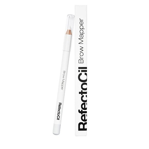 Бял молив за очертаване и картографиране на вежди RefectoCil Brow Mapper White