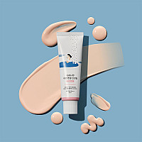 Слънцезащитен крем с цвят за перфектно покритие SPF50+ Round Lab Birch Moisture Tone-Up Sunscreen 50ml