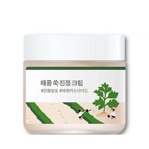 Успокояващ крем с пелин Round Lab Mugwort Calming Cream 80ml