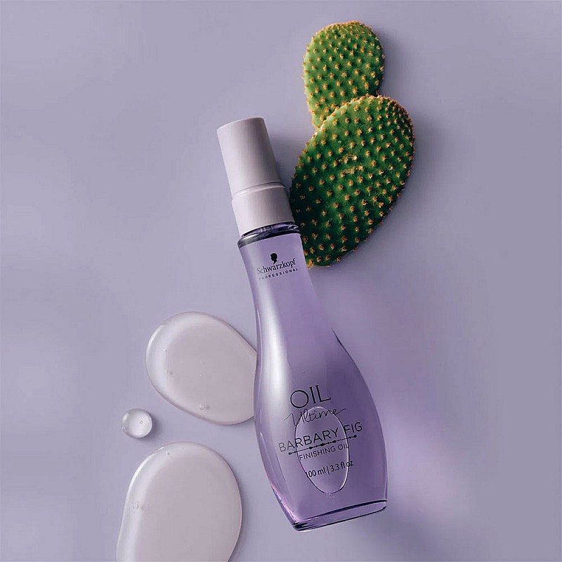 Подхранващо масло за суха коса с кактус Schwarzkopf Oil Ultime Barbary Fig Finishing Oil 100ml