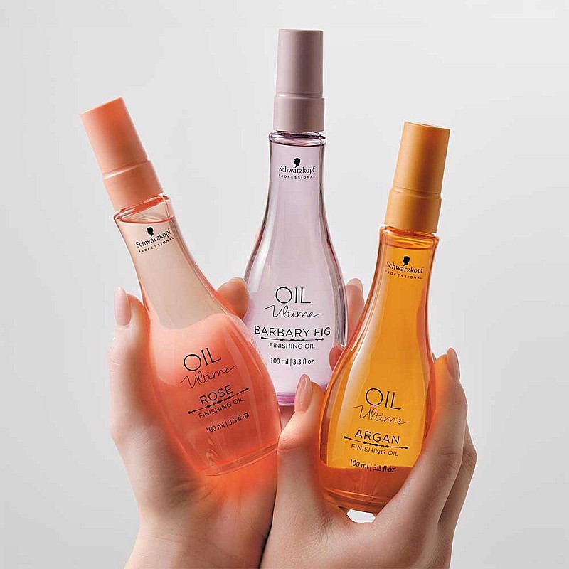 Подраняващо масло за коса с арган Schwarzkopf Oil Ultime Argan Finishing Oil 100ml