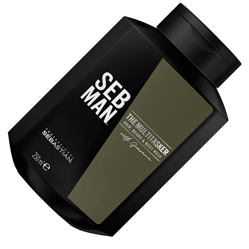 Шампоан, балсам и душ гел 3в1 SebMan The Multitasker 3in1 Hair,Beard& BodyWash 250ml