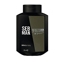 Шампоан, балсам и душ гел 3в1 SebMan The Multitasker 3in1 Hair,Beard& BodyWash 250ml