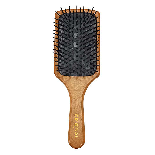 Дървена четка за разресване Original OBB Paddle Brush M