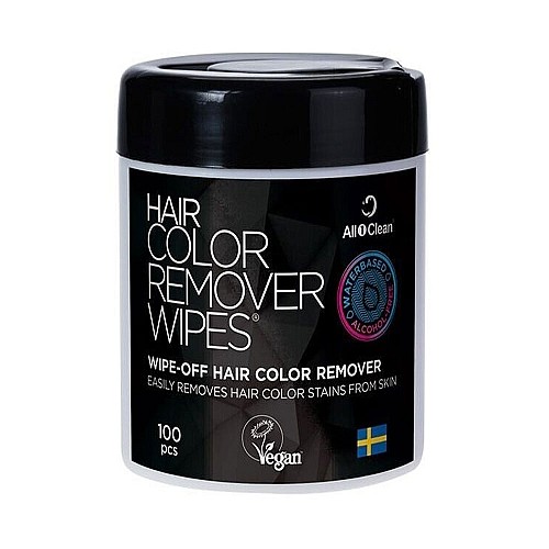 Кърпички за отстраняване на боя от кожата ALL1CLEAN Color Stain Wipes 100бр