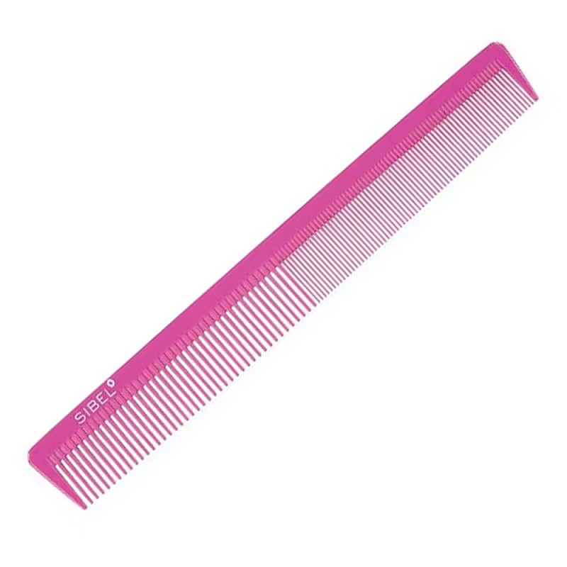 Антистатичен гребен Sibel Pink Pom Combs 21,5см